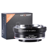 K&F Adapter FD-NEX, Canon FD Objektive auf Sony E NEX 3 a6000 a5000 a7 a7r a7s