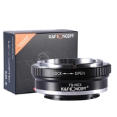 K&F Adapter FD-NEX, Canon FD Objektive to Sony E NEX 3 a6000 a5000 a7 a7r a7s