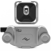 Peak Design Capture Clip v3 Silver inkl. Standard Plate