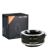  K&F Adapter MD-EOS M, Minolta MD MC Objektive auf Canon EOS M Kamera M2 M3 M5 M6 M10 M100 