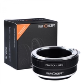 K&F Adapter PB-NEX, Praktica lens to Sony E NEX 3 5 6 7 a6000 a5000 a7 a7r a7r II 