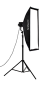 Nanlite Assymetric Softbox mit Bowens Mount 110x45cm