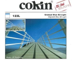 Cokin P123L Verlauffilter blau 2 light 