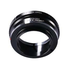 K&F Adapter FD-NEX, Canon FD Objektive auf Sony E NEX 3 a6000 a5000 a7 a7r a7s