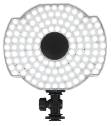 LedGo R126 LED Ringleuchte Ring light für Studio oder DSLR mit Shotgun Mikrofone