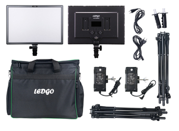 Ledgo E268CII Bi-color Profi kit für Interview, Modell- und Hochzeitsfotografie