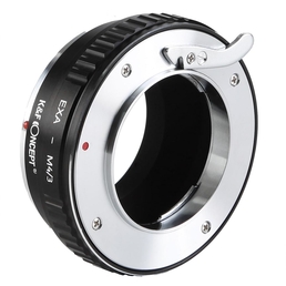 K&F Adapter EXA-M4/3, Exakta Objektiv auf Panasonic / Olympus Kamera mit micro 4/3 Bajonett