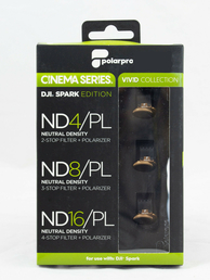PolarPro Cinema Filter 3er Pack Vivid für DJI Spark ND4 ND8 ND16 PL