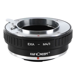 K&F Adapter EXA-M4/3, Exakta Objektiv auf Panasonic / Olympus Kamera mit micro 4/3 Bajonett