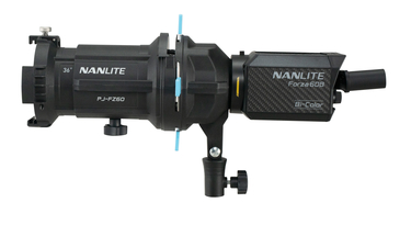 Nanlite Projektorhalterung für Forza 60,60B LED Leuchte mit 36 Grad Objektiv