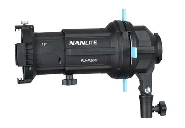 Nanlite Projektorhalterung für Forza 60,60B LED Leuchte mit 19 Grad Objektiv