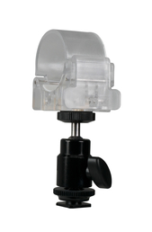 Nanlite Pavotube 6C II Transparent Clip and Mini Ball Head with Hot Shoe Adapter