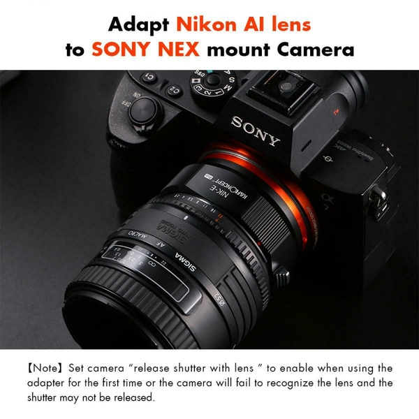 sony a7 nikon adapter
